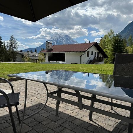 Alpenmond Appartment Halbmond Leutasch Kültér fotó