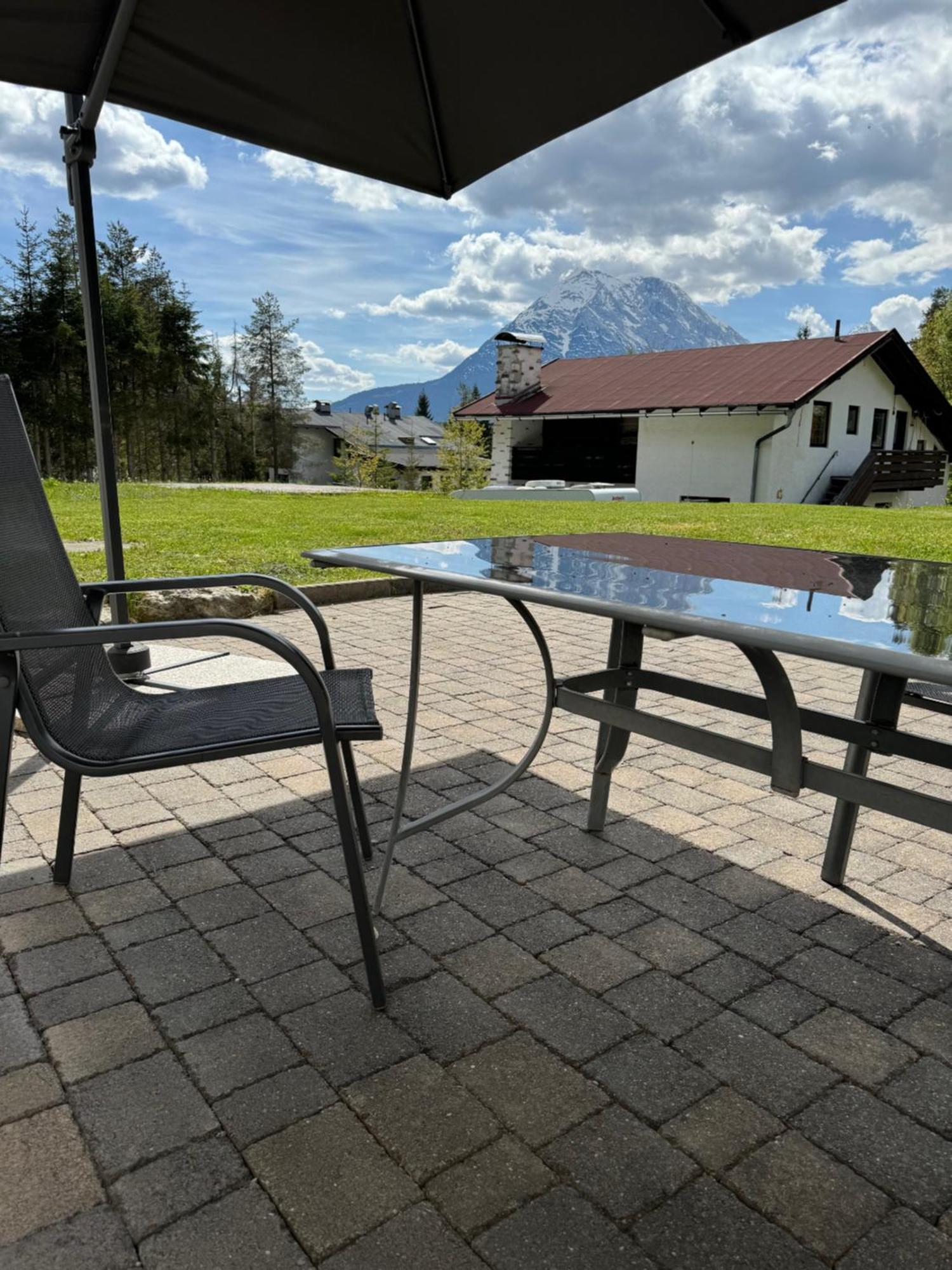 Alpenmond Appartment Halbmond Leutasch Kültér fotó