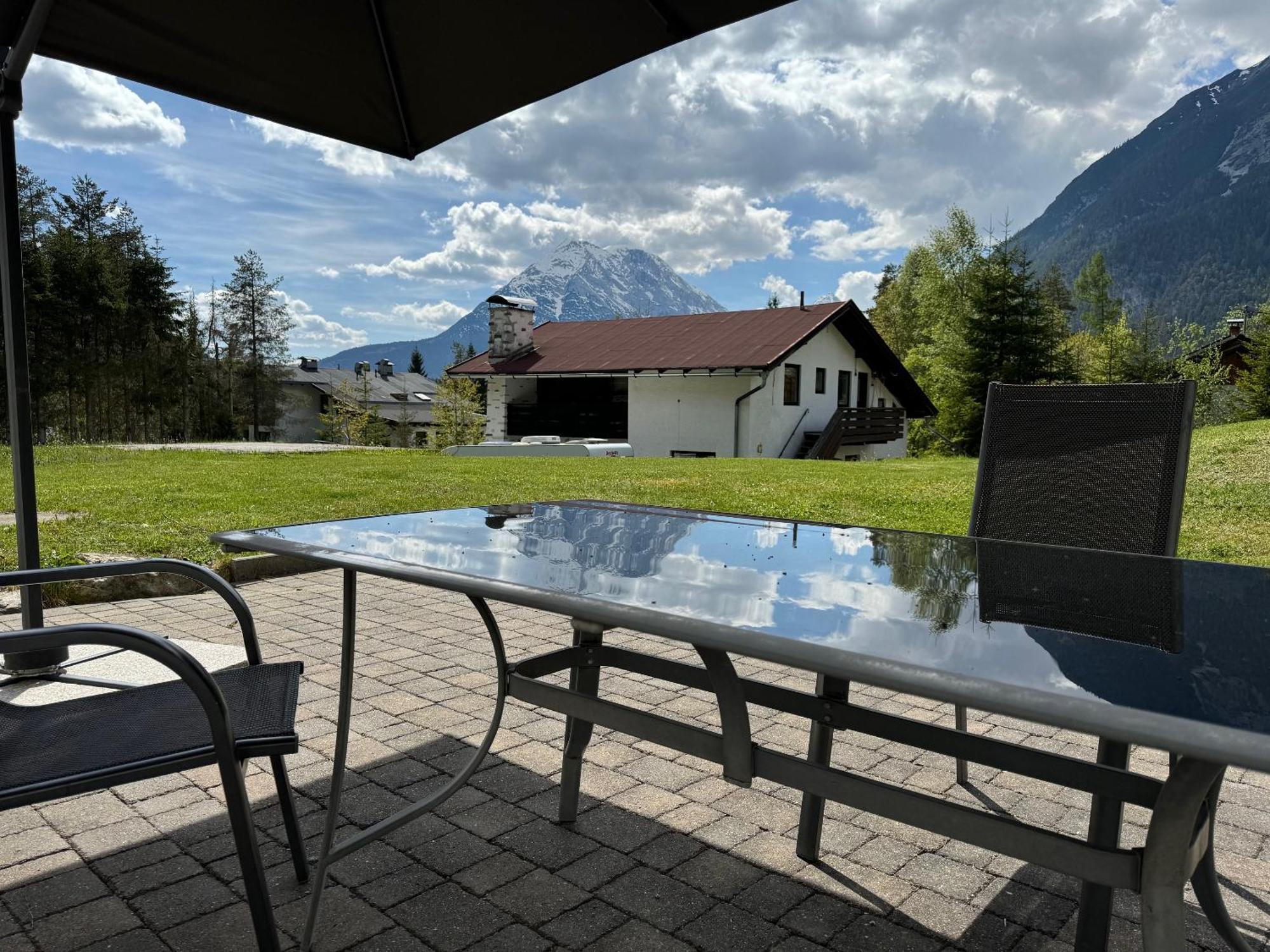 Alpenmond Appartment Halbmond Leutasch Kültér fotó