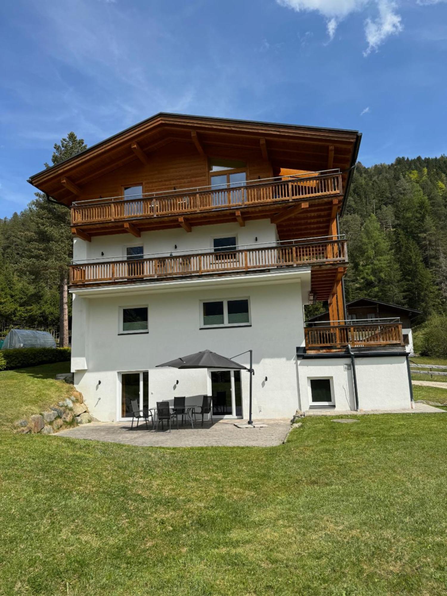 Alpenmond Appartment Halbmond Leutasch Kültér fotó